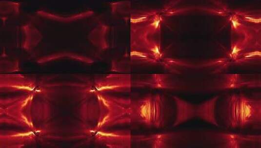 4K时尚红色火焰光影背景高清在线视频素材下载