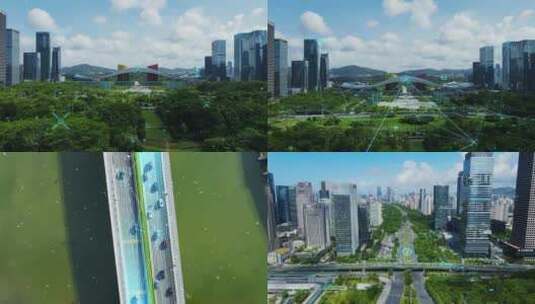 4K深圳科技城市高清AE视频素材下载