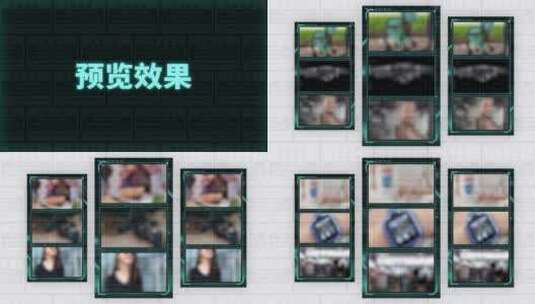 视频边框栏目包装模板 D-XL3-S10高清AE视频素材下载