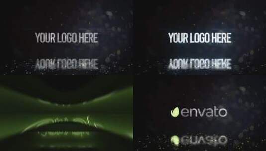 清洁能源标志动画LOGO展示AE模板高清AE视频素材下载