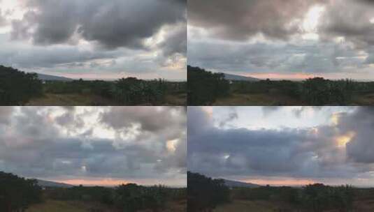 延时拍摄的云海景观高清在线视频素材下载
