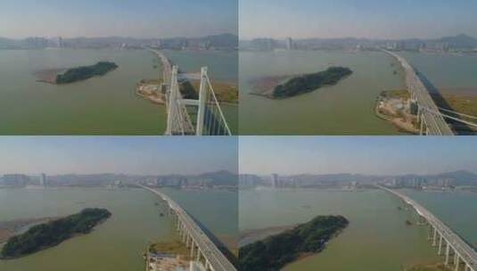 广州虎门大桥04高清在线视频素材下载