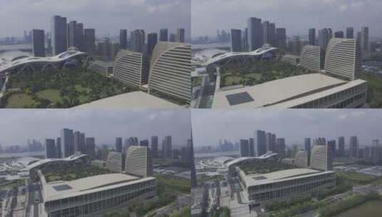 杭州亚运会主场馆高清在线视频素材下载