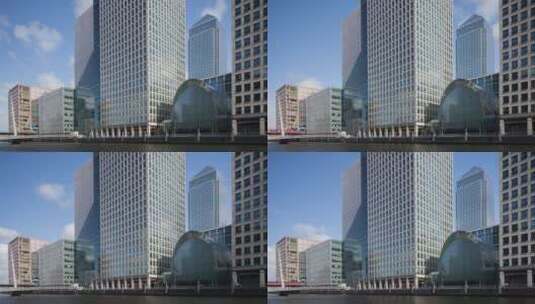 城市金融大厦高清在线视频素材下载