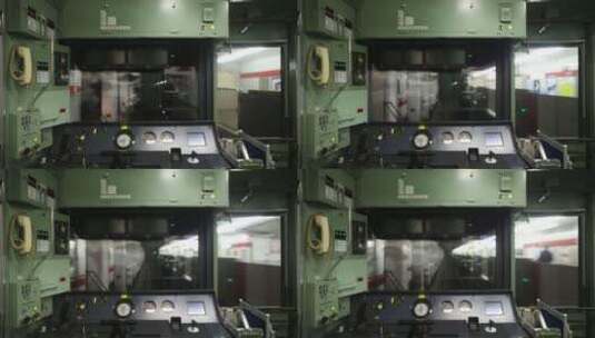 火车驾驶室的特写镜头高清在线视频素材下载
