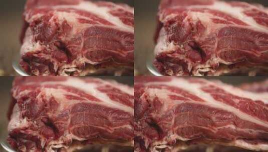 牛排牛腩牛肉高清在线视频素材下载