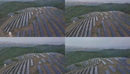4K光伏发电太阳能新能源高清在线视频素材下载