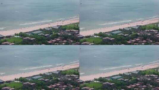 8k空中实拍夏日阿那亚海滩高清在线视频素材下载