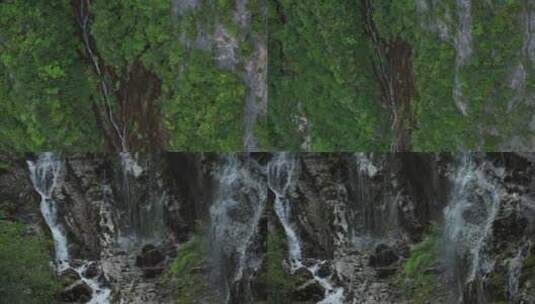 大山中的瀑布高清在线视频素材下载
