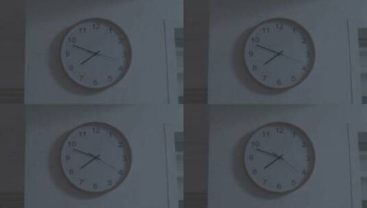 钟表八点时间空境高清在线视频素材下载