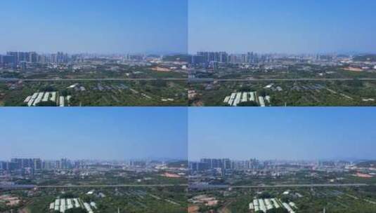 深圳光明风光城市建筑高架桥铁路C高清在线视频素材下载