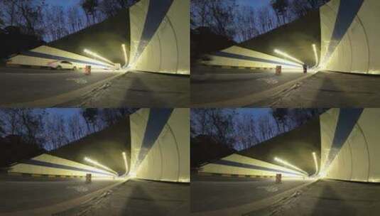 高速隧道高清在线视频素材下载