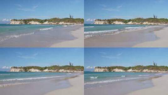 澳门石山海滩高清在线视频素材下载