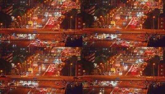 中国北京市汽车车流交通景观高清在线视频素材下载