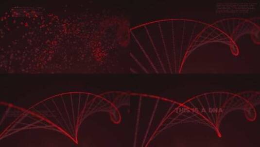 DNA分子包高清在线视频素材下载