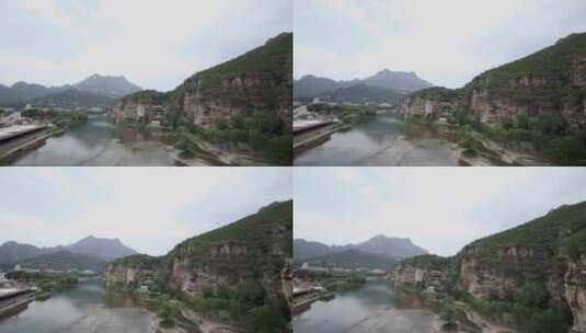 北京十渡景区高山河流视频素材高清在线视频素材下载
