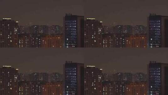 楼房夜景高清在线视频素材下载