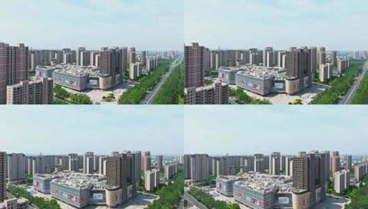 沧州市荣盛国际购物广场高清在线视频素材下载