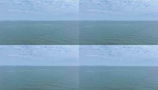 海平线航拍高清在线视频素材下载