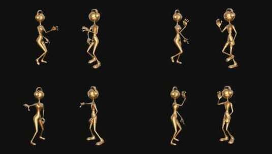 黄金男女-舞蹈俱乐部包高清在线视频素材下载
