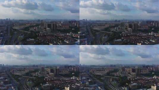 广州番禺楼盘建设发展高清在线视频素材下载