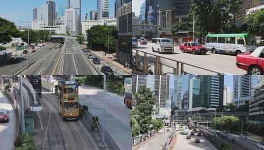 香港街道高清在线视频素材下载