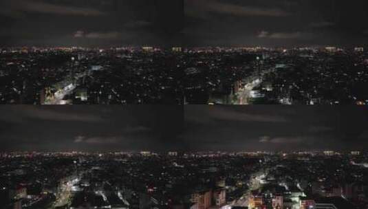 4K城市夜景/灯火万家/高楼大厦高清在线视频素材下载