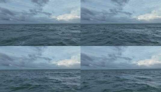 航拍水天一色的泰国普吉岛安达曼海风景高清在线视频素材下载