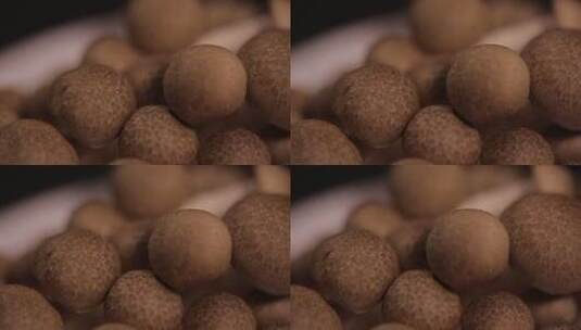 涮锅蟹味菇火锅蘑菇 (4)高清在线视频素材下载