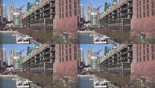 芝加哥环路上公寓高清在线视频素材下载