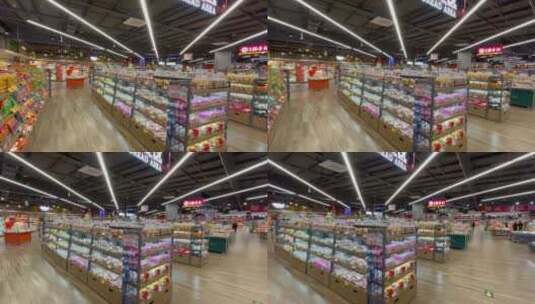 超市副食区高清在线视频素材下载
