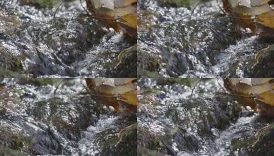 天然水源慢镜头高清在线视频素材下载