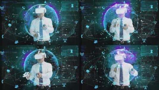 Vr 虚拟现实体验高清在线视频素材下载