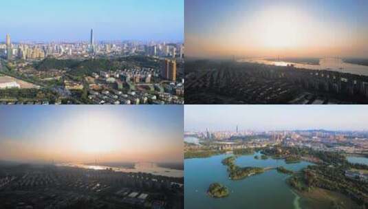 镇江城市5A景区航拍合集高清在线视频素材下载