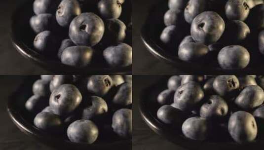 健康水果蓝莓高清在线视频素材下载