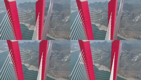 鸭池河大桥高清在线视频素材下载