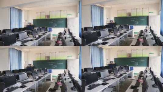 农村学校电脑高清在线视频素材下载