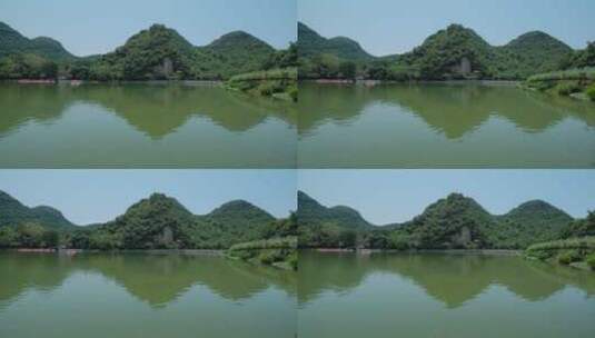 广西柳州山水龙潭公园自然风光美景高清在线视频素材下载