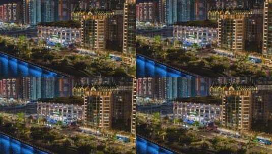 汕尾城市宣传片夜景高清在线视频素材下载