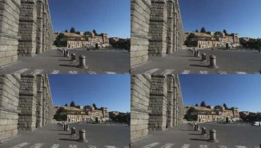 复古的建筑城墙高清在线视频素材下载