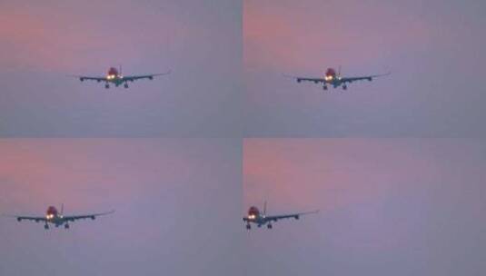 飞机起飞特写高清在线视频素材下载