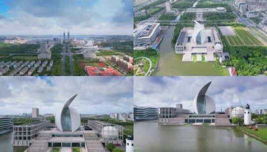 上海市临港新城中国航海博物馆 合集高清在线视频素材下载