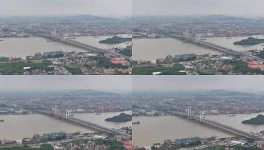 广东九江大桥高清在线视频素材下载