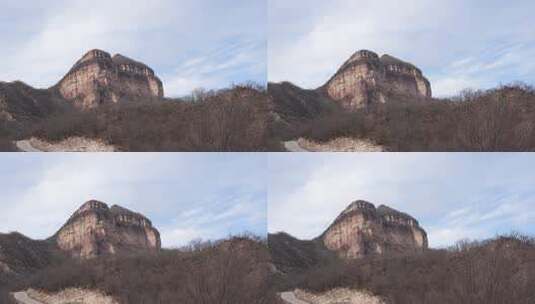 高山 山 山区 大山 太空 岩石高清在线视频素材下载