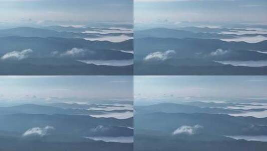 群山，大兴安岭高清在线视频素材下载
