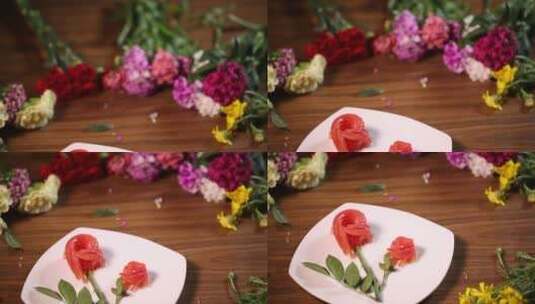 番茄西红柿蔬菜美食 (12)高清在线视频素材下载