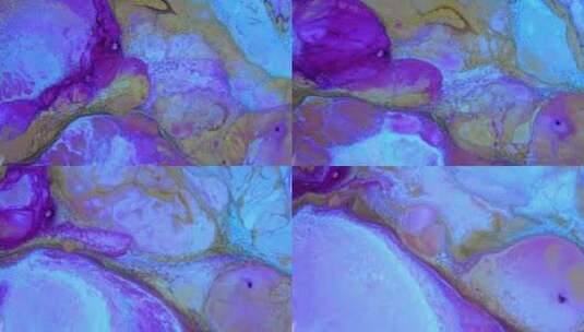 紫色快速扩散的彩色纹理高清在线视频素材下载