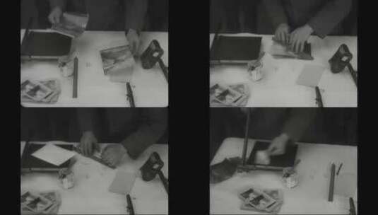 1918年开发的立体摄影高清在线视频素材下载