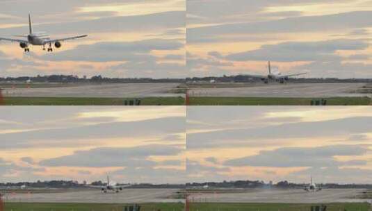 飞机 起飞 降落 机场 战斗机 民航高清在线视频素材下载