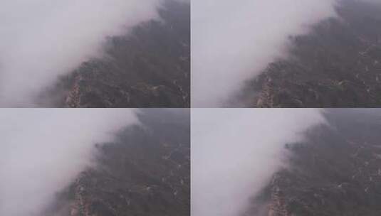 青岛浮山平流雾高清在线视频素材下载